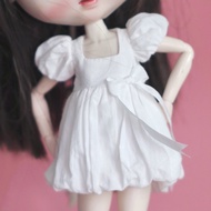 [ในสต็อก] มาใหม่ Blyth เสื้อผ้าตุ๊กตาน่ารักดอกไม้ตาชุดเมฆฟองกระโปรงสำหรับ Blythe OB24 Licca Pullip 16อุปกรณ์ตุ๊กตา