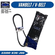 23100-K36-J01 Vanbelt Honda Vario 150 ESP K59 K59J 23100K36J02 V-Belt Fanbelt Drive Belt Motor CRUN