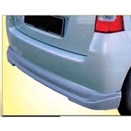 🔥perodua viva  full bloom (fiber) fiberglass Rear Skirt lip bodykit NO PAINT