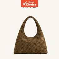 JW PEI Woven Hobo Shoulder Bag for Women, Soft Structured Slouchy Handbag, Minimalist Large Capacity