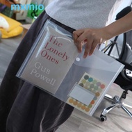 MXMIO File Bag Office A5/A4 Folders Button Wallet Envelope Bag A5/A4