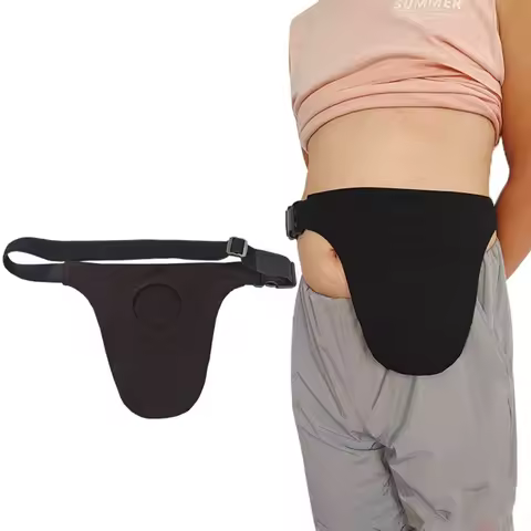Ostomy Bag Waist Fixed Hanging Washable Wear Universal Abdominal Stoma Care Accessories Colostomy Pr