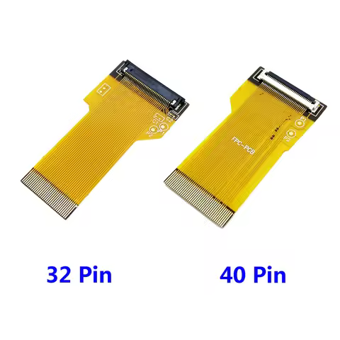 For GameBoy Advance GBA Ribbon Cable 40 Pin or 32 pin AGS 101 Backlit Adapter Screen Mod