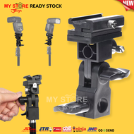 flash Bracket Holder Umbrella Tipe B Type Flash Heat Hot Shoe Adapter Light Stand Payung Studio Stro