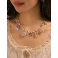 [mots.beads] Sweet Caroline • Necklace Series || Sweet Caroline Necklace || Cute Necklace || Y2K nec