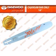 Chainsaw Bar Only Original Daewoo 18"
