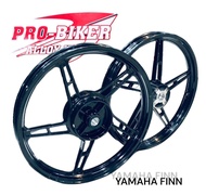 ล้อแม็ก(Pro Biker) HS-5804 ขอบ 17 FINN  สีดำ รหัสสินค้าJSB-C047979