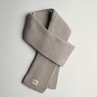 Midnight Layer - Knitwear Collection - Muffler ผ้าพันคอไหมพรม (DARK GREY)