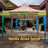 Tenda lipat 3x3 logo branding