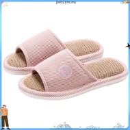 Linen Slippers - Indoor Non-Slip for Women & Men | Summer House Shoes