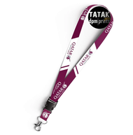 [SALE] PREMIUM Qatar Airways Lanyard FREE ID HOLDER Lanyard Murah Lanyard Aviation Airbus Boeing Mal