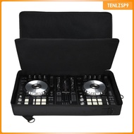 [tenlzsp9] DJ Controller Storage Bag Travel Case Thicken Portable Protective Wear-Resistant Large Polyester Cable File Bag