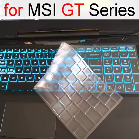 Keyboard Cover for MSI GT77 GT76 DT GT75 GT73VR GT83VR GT72 GT72S GT72VR GT70 GT63 GT62VR GT60 Gamin