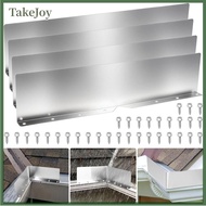 TakeJoy 4Pcs Rainwater Valley Gutter Splash Guard Rain Drip Gutter GuardRain Drip Gutter Guard For H