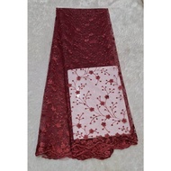 ✅ [ NEW ] Kain Tile Meteran Mewah / Kain Tile Mutiara / Kain Brokat Meteran / Kain Tulle Mutiara / K