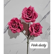 MAWAR Rose Bintang k3 Fake Rose Flower/ Imported Rose Diamond/ Boquet Decoration