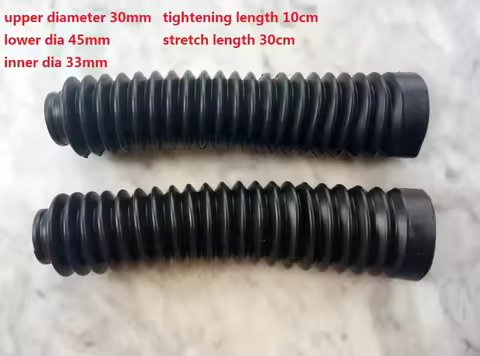 GN250 Boot Rubber Dust Covers Front Fork Motorcycle Shock Absorber Sleeves