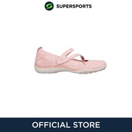 SKECHERS Relaxed Fit Breathe-Easy - Bright Beauty รองเท้าลำลองผู้หญิง ชมพู 8 US