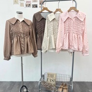3543-04 Twilly Smocked Shirt