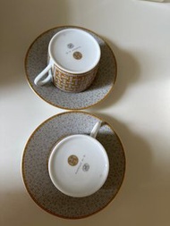 Hermes 24gold 茶杯套裝