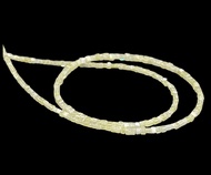 ลูกปัดเพชรธรรมชาติ Natural diamond beads box shape. “milky-yellow”💎 รูปร่างกล่องลูกปัดเพชรธรรมชาติ.