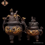 Burner Incense Burner Home Furnace Copperware Wholesale Master HTC Gilt Tengu Erlong Burner CQUY