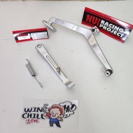 NUI ขาตั้งเดิม หนุ่ย + ขาเกียร์หนุ่ย งานCNC WAVE110i / DREAM SUPERCUB / WAVE125ปลาวาฬ / WACE125R / W