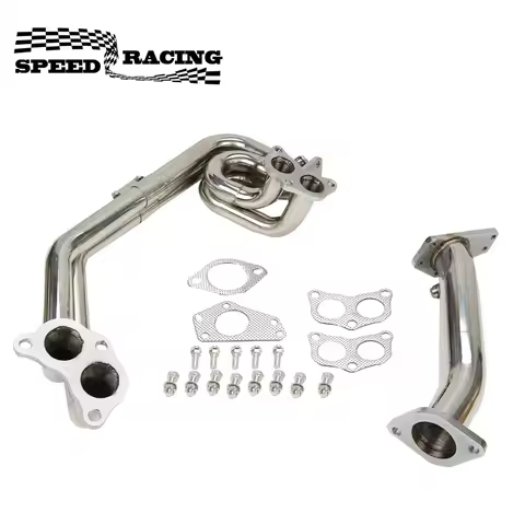 Exhaust Header for 08-14 Subaru Impreza WRX/ STi GE/GH/GR/GV 2.0L/ 2.5L EJ20/ EJ25 H4