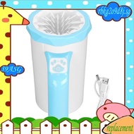 39A- Automatic Dog  Cleaner for Large Dogs Automatic Cleaner Dog  Cleaner White and Blue