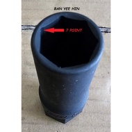 SB TOOLS/FORCE  7-POINT IMPACT SOCKET (TIRE BOX) 16.5MM