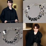 SEVENTEEN The8 Attribute Bracelet Black Series Kpop Official Merch Fashion Accessory

