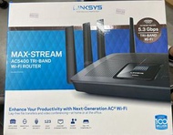 linksys max-stream EA9500 ac5400 tri-band wifi router $1300