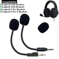 1 Pcs Replacement Game Mic Microphone Cable for Logitech G433 G233 GPro GPROX G Pro X Gaming Headphone