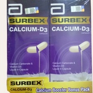 Surbex Calcium D3 60’s