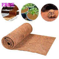 【FRDE】30/40/50x100CM Sheet Coconut Palm Mat Cuttable Floor Mat Door Mat Coir Mat