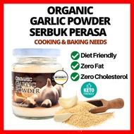 Keto Food MH Food Organic Garlic Powder (100g) Atkins Diet Serbuk Perasa Bawang Putih Low Carb Garli