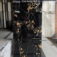 Granit 60x120 Lantai/Dinding Motif marmer Gold Porto City Gress Kw1