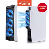 IINE FOR PS5 Temperature-Controlled Cooling Fan Upgraded Cooler Fan with USB3.0 Hubs Compatible with