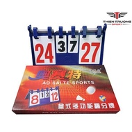 Aosaite flip-up scoreboard, cheap table tennis and badminton competition scoreboard