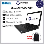 Dell Latitude 7290 i5-8350U 8GB RAM 256GB M.2 SSD Win 10 Pro Laptop (Refurbished)