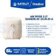 AIR FRYER 2 LT GAABOR AF-25-M-01-A