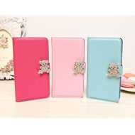 SONY HTC HTC SONY Korean Rhinestone Bear Phone Case For Iphone 6 + 5 S7 Edge 6 Plus
