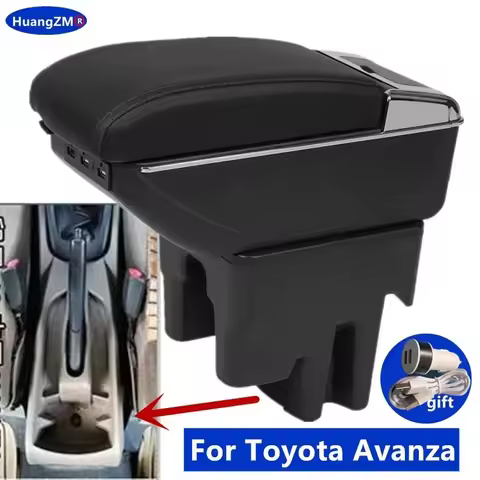 For Toyota Avanza Armrest For TOYOTA AVANZA 2016 Car Armrest box Interior special Retrofit parts Acc