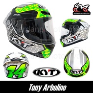KYT TT-Course Tony Arbolino Full Face Helmet TT Course Topi Keledar