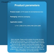 Fitow Waste Ink Collector Box For Epson L1250 L3110 L3158 L3160 L3210 L3250 L1110 Printer Maintenanc