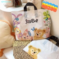 New Style Clothing Store Bag Portable Plastic Bag Duffy And His Friends Thick Plastic Shopping Bag C