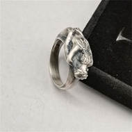 And Adam Niche Trendy Eve Exaggerated Men Women Jewelry Unique Ring Ring Art Index Finger Hug Type H
