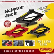 PROWOOD Car Scissor Jack 2 Ton Heavy Duty Floor Jack Stand Car Jack Stand Jack 1 Ton Jek Kereta Jack Kereta