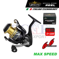 Ajiking Max Speed Spinning Fishing Reel High Speed 2000 - 6000