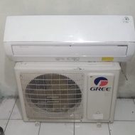 Ac Gree second 2pk yunit only dan bergaransi